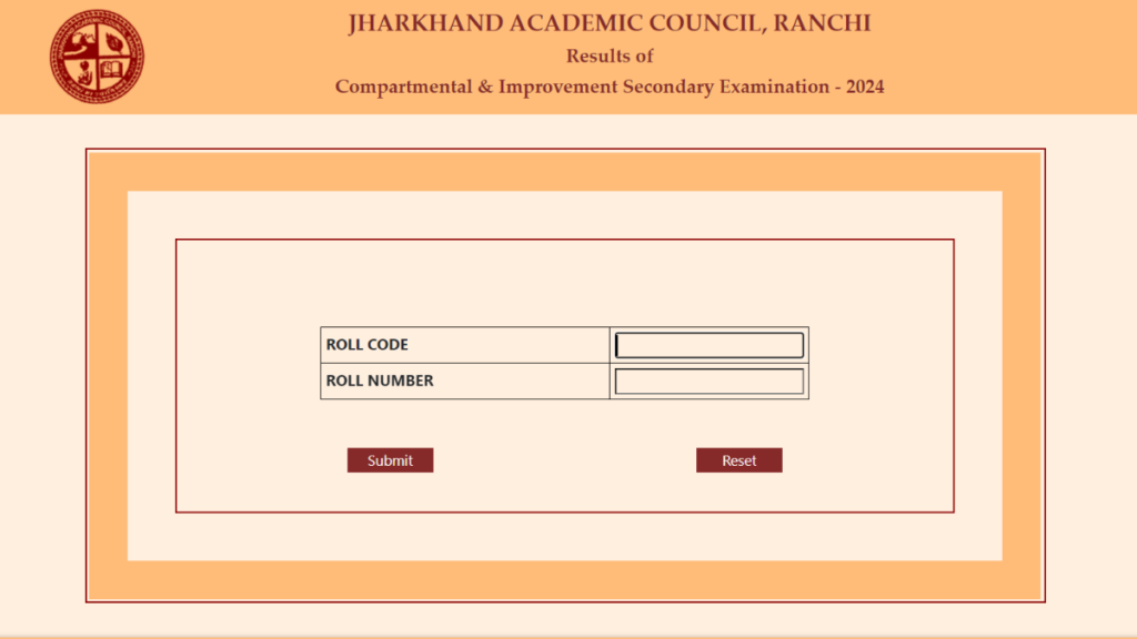 JAC 10th Compartment Result 2024